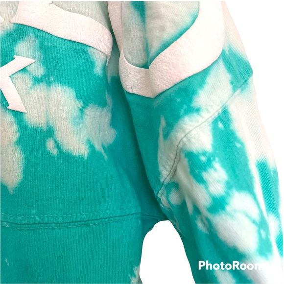 Spirit Jersey | Buffalo bleached tie dye long sleeve tee shirt - Picture 4 of 9